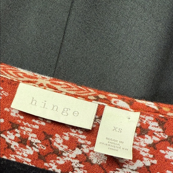 Rust Boho Mini Dress - Picture 3 of 4